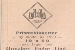 Bilde av Urmaker Endre Lind